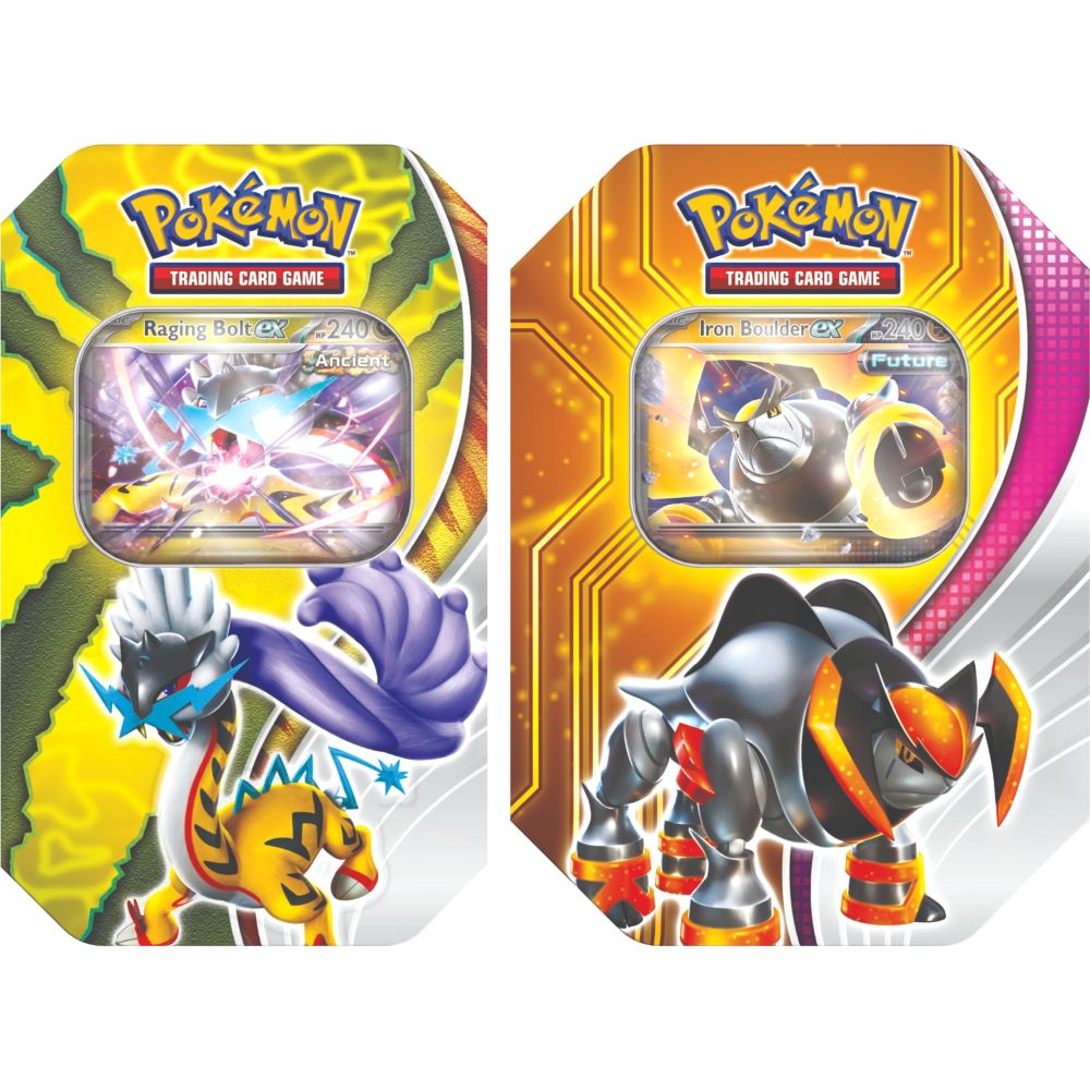 Pokemon TCG Paradox Destinies Fall EX Tin Assortment