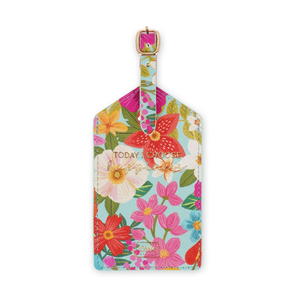 Legami Luggage Tag - Flowers