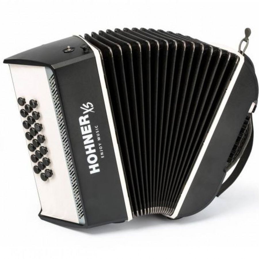 Hohner A2901 XS Accordion 21 Bass - Gray