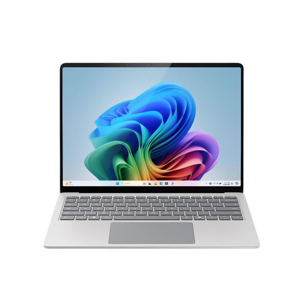 Microsoft Surface Laptop Copilot+ 13-Inch/ Qualcomm Snapdragon X Elite/ 16 GB RAM / 512 GB SSD/ Qualcomm Adreno GPU/ 13.8-Inch Pixelsense Flow Display (2304 x 1536) Touch / Windows 11 Home - Platinum