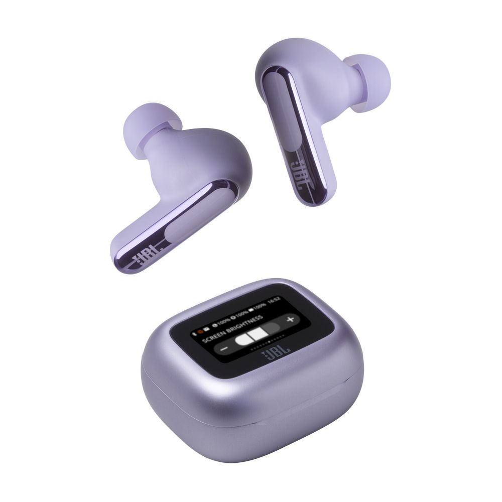 JBL Live Beam 3 True Wireless Noise Cancelling Earbuds - Purple