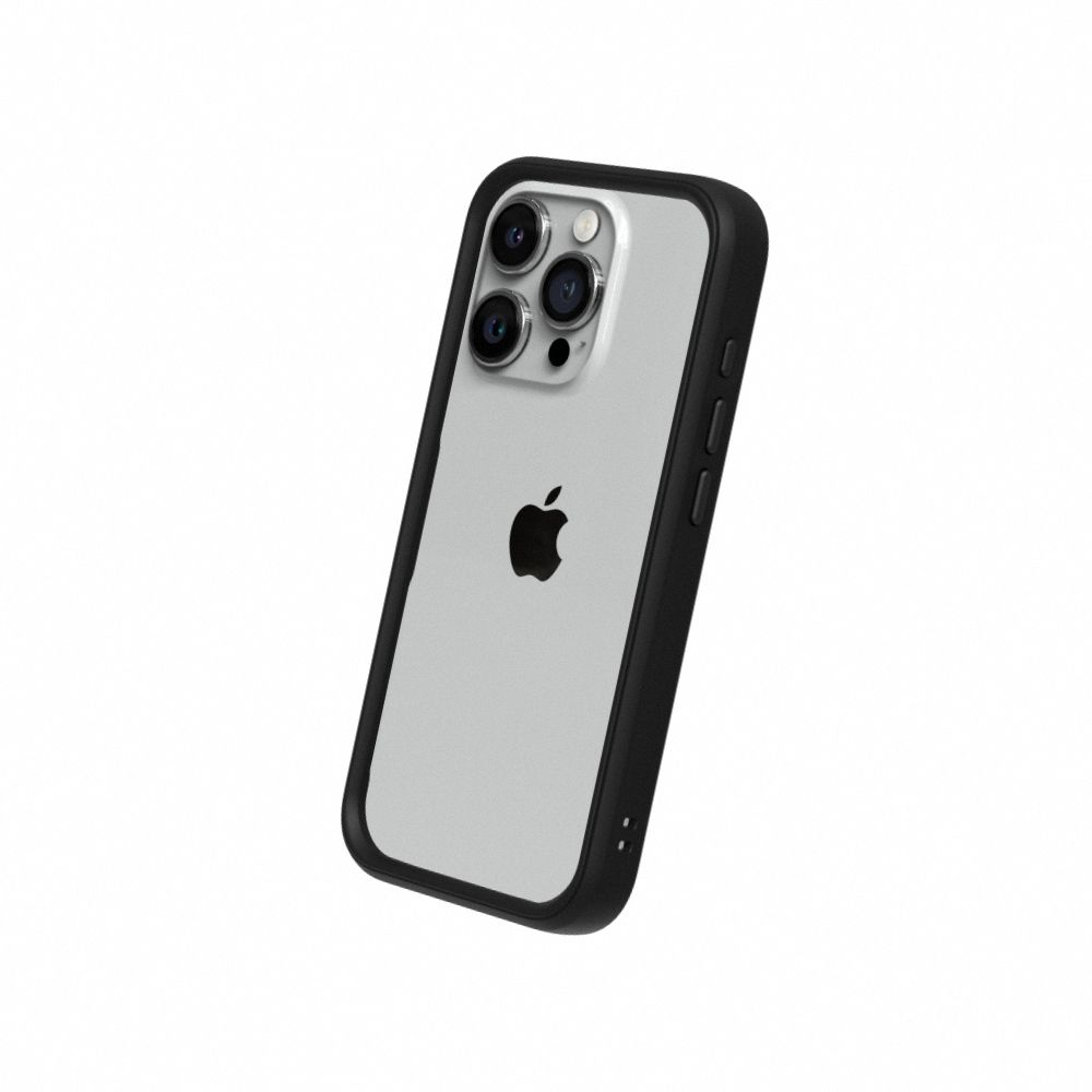 Rhinoshield Crashguard NX For iPhone 15 Pro Max (With Button/ Frame) - Black