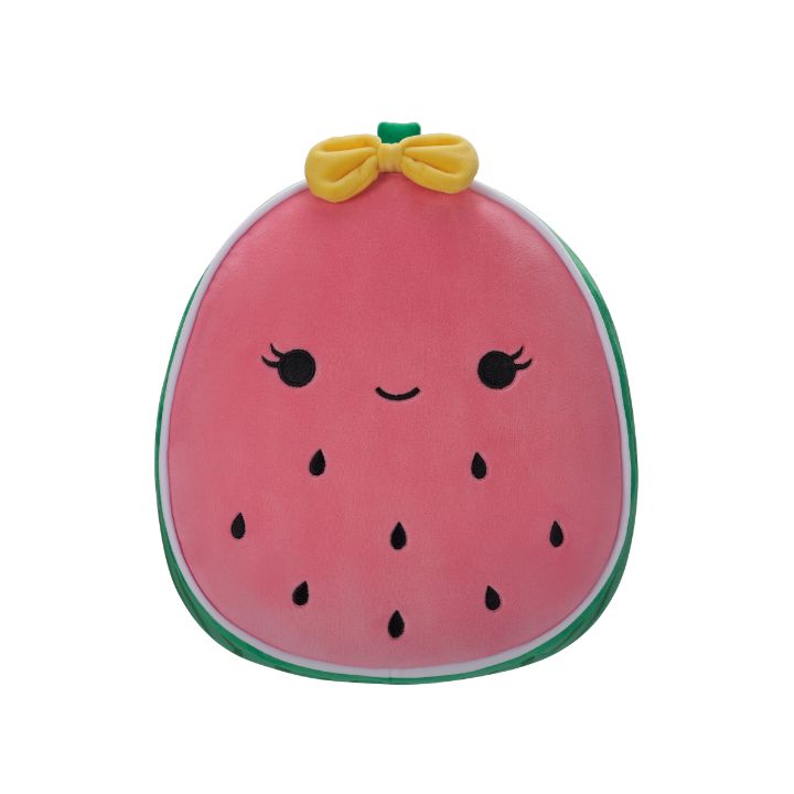 Squishmallows Wanda Pink Watermelon With Seeds And Bow 12-Inch Plush Toy