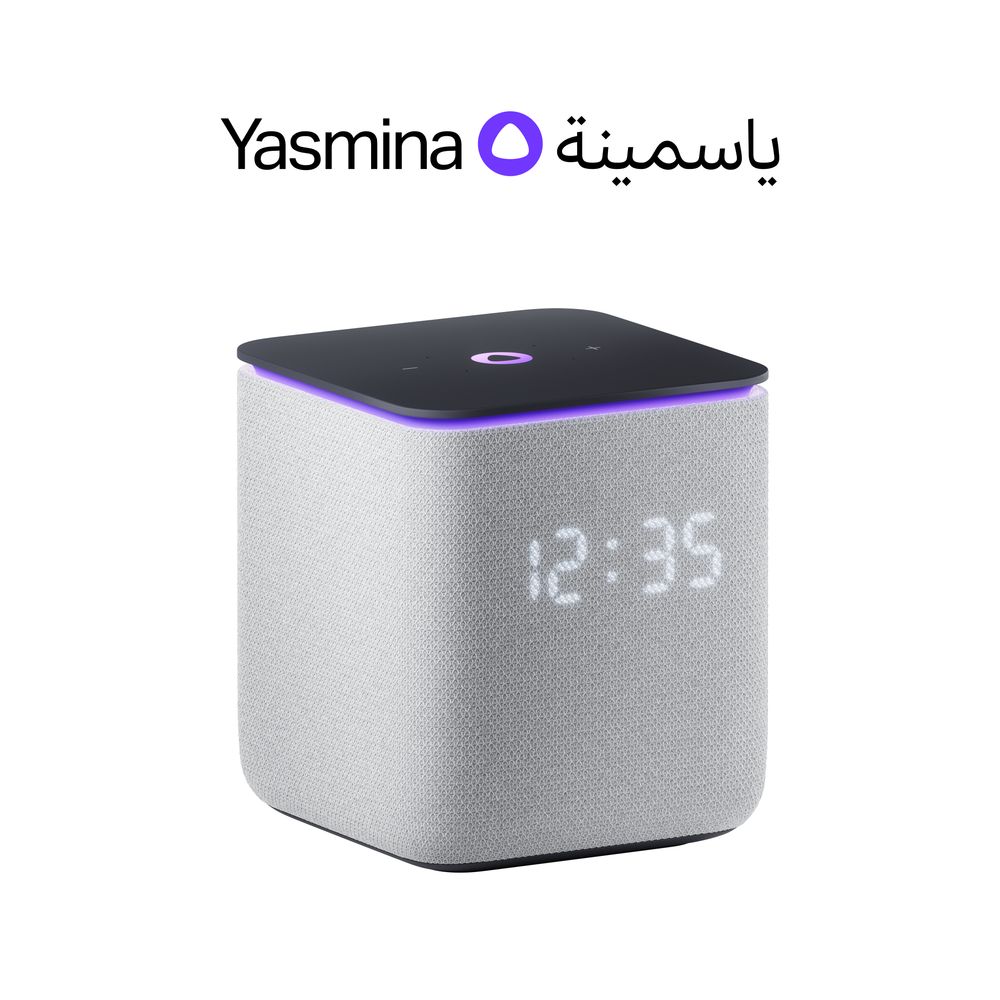 Yasmina Midi A.I. Enabled Smart Wi-Fi Bluetooth Speaker - Grey