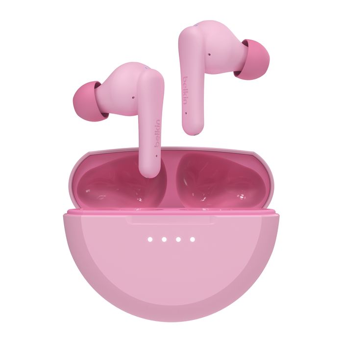 Belkin Audio True Wireless Kids Soundform Nano V2 Earbuds - Pink