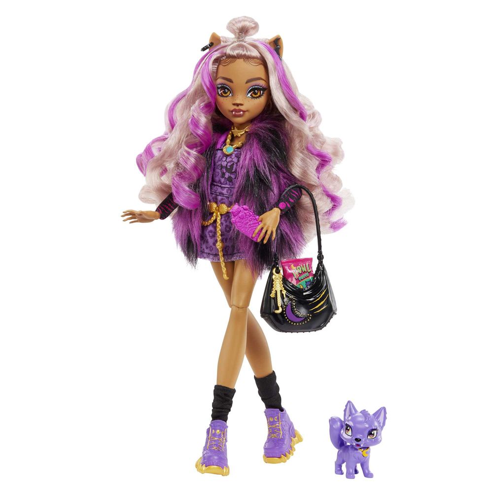 Monster High Clawdeen Wolf And Crescent Doll