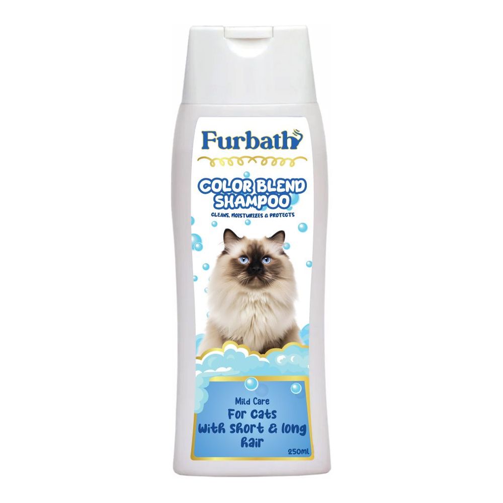 Furbath Color Blend Shampoo for Cats With Short & Long Hairs - 250ml