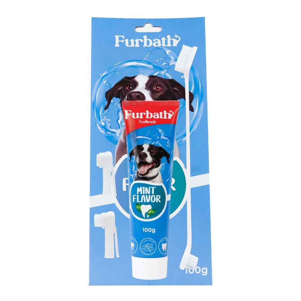 Furbath Toothpaste With Mint Flavour for Dogs - 100g