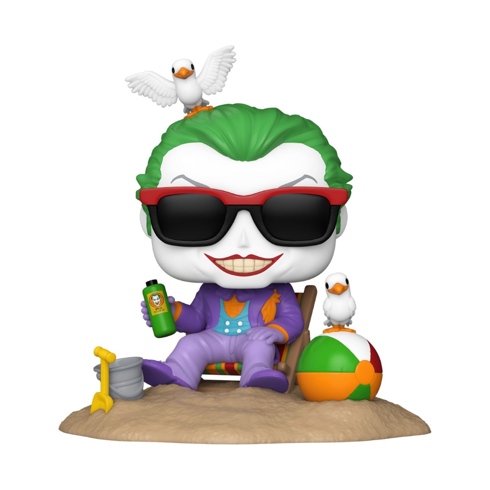 Funko Pop! Deluxe Heroes Batman 85th The Joker Beach Vinyl Figure