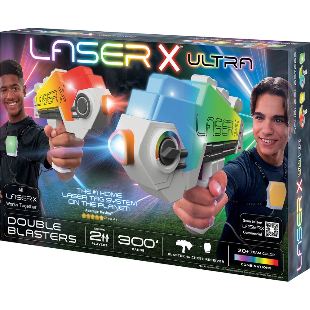 Laser X Ultra Double Blasters Battery Operated Playset