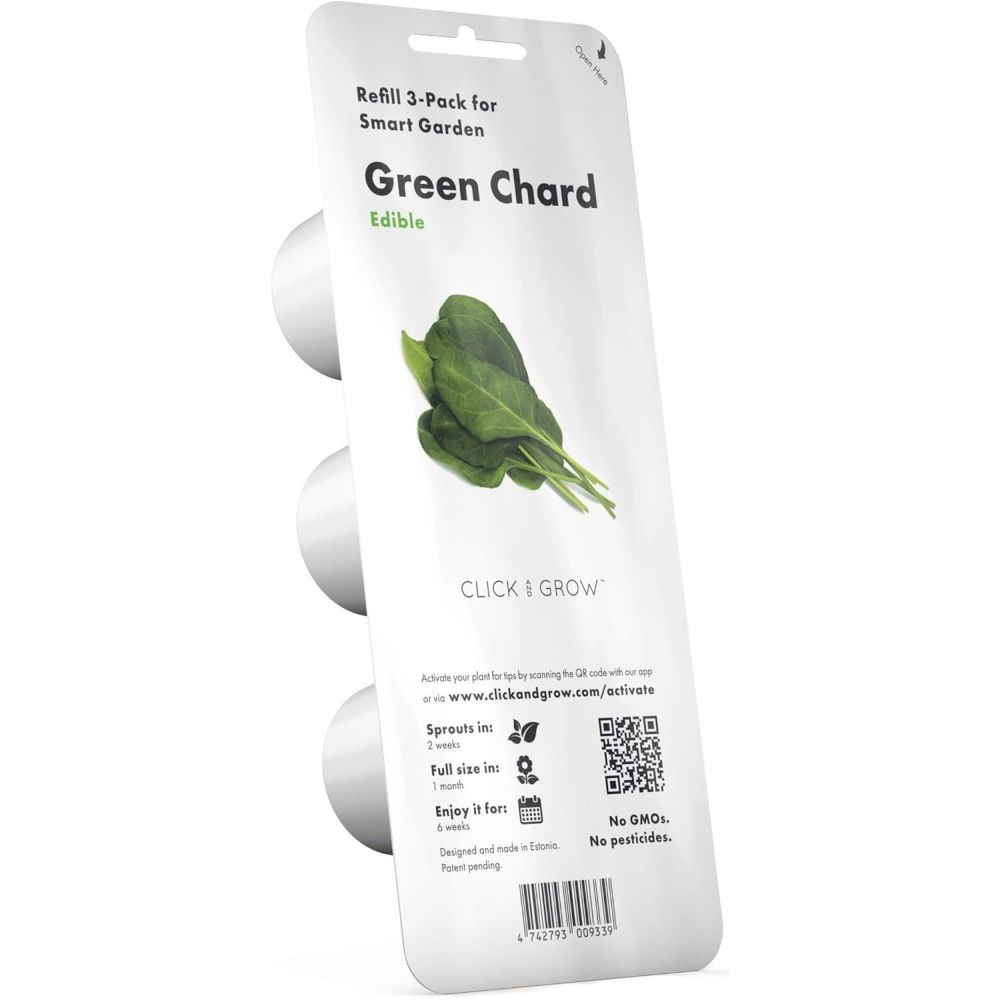 Click & Grow Green Chard Plant Pods (Pack of 3)