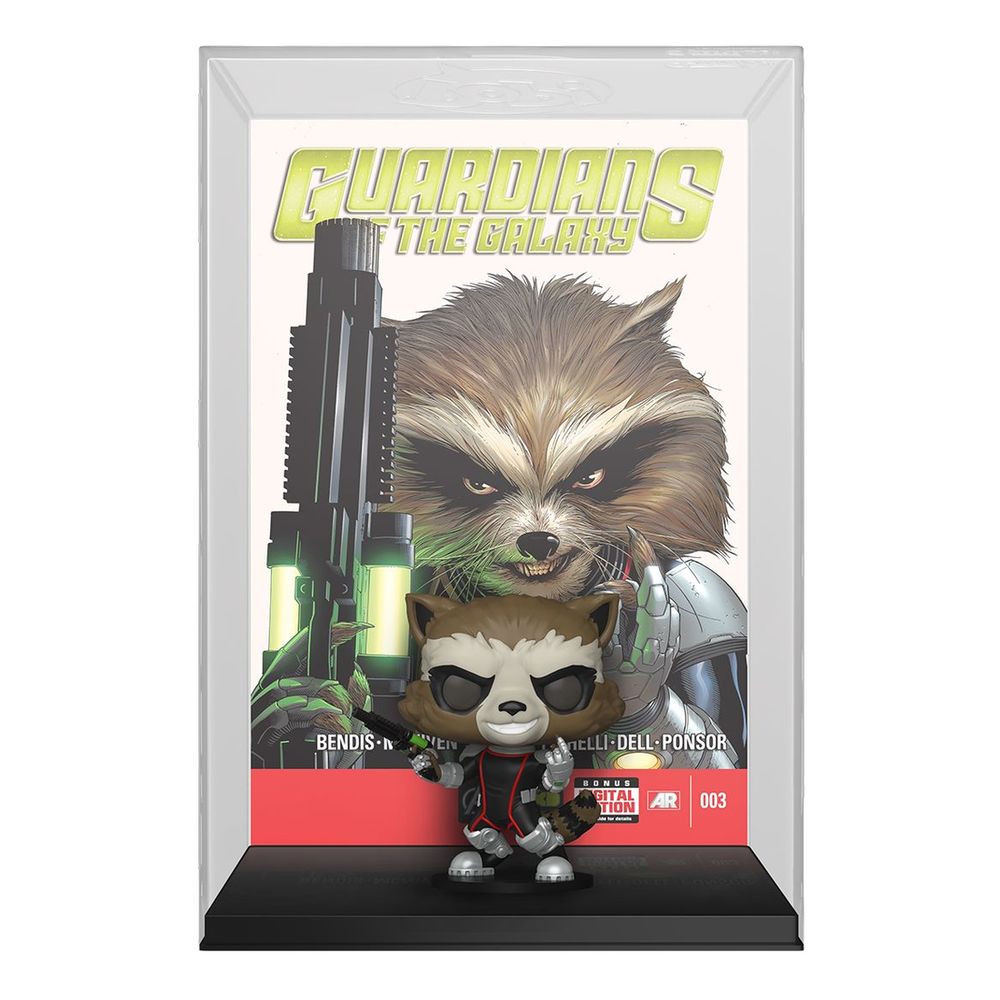 Funko Pop! Comic Cover Marvel Guardians of the Galaxy Rocket Raccoon Vinyl Figure