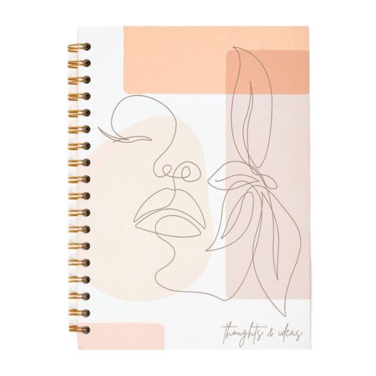 Prickly Pear B5 Woman Ringbound Notebook