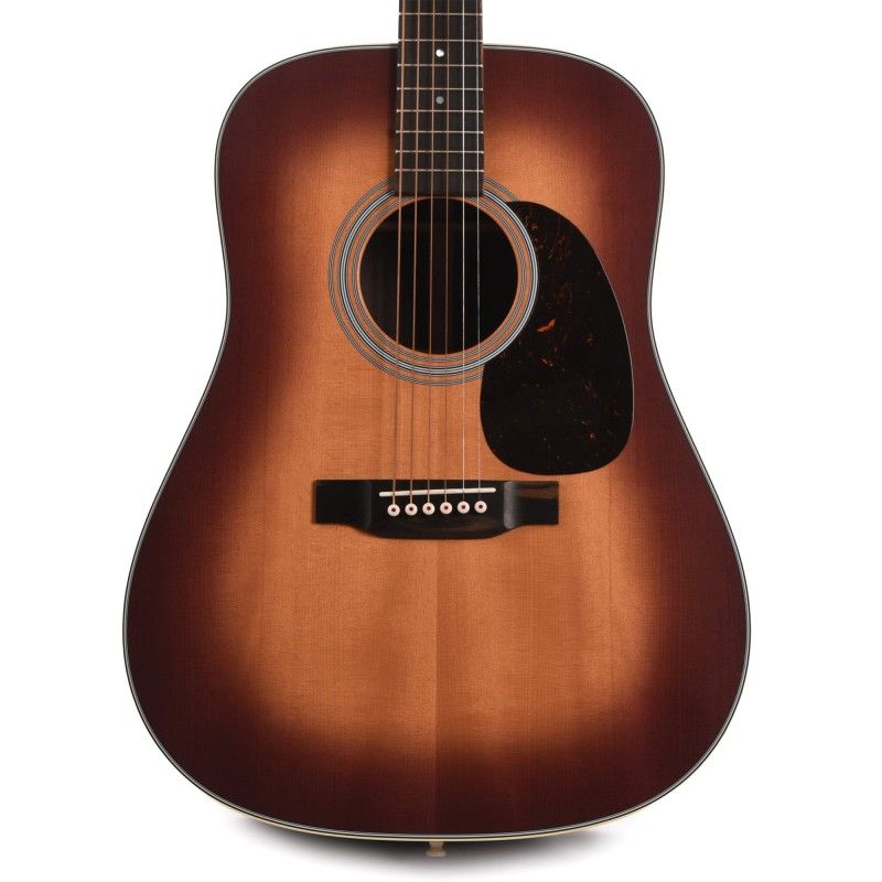 Martin D28SATINAMBERBU Satin Acoustic Guitar - Amberburst