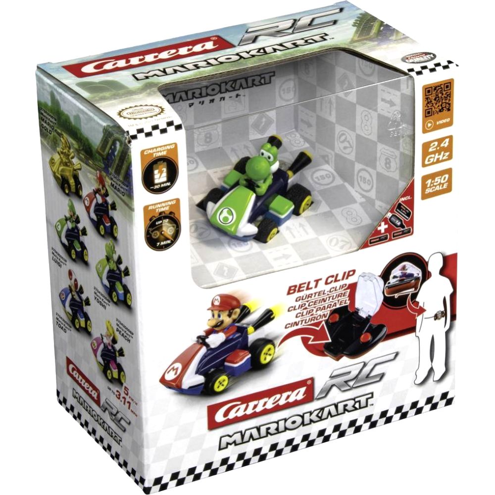 Carrera Licensed Mario Kart Mini Rc Yoshi