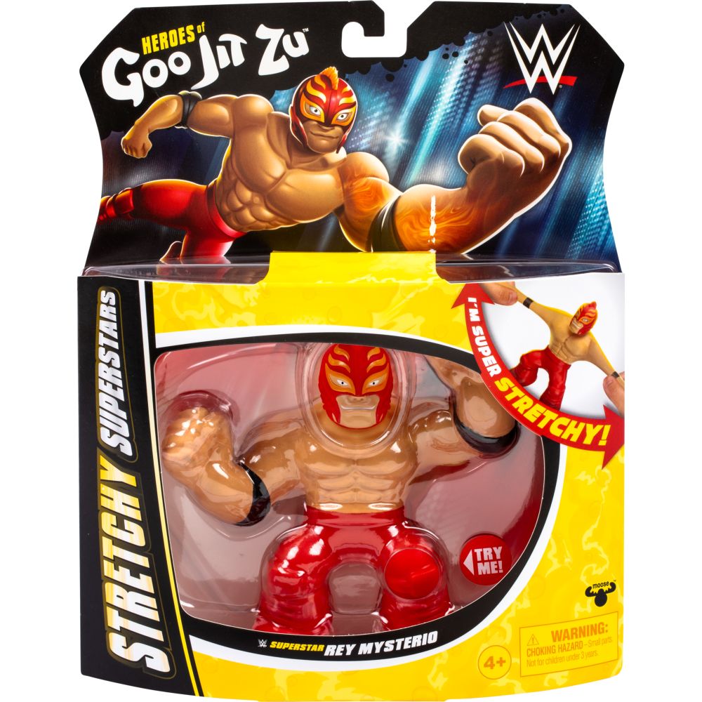 Heroes Of Goo Jit Zu Wwe Stretchy Superstars Rey Mysterio