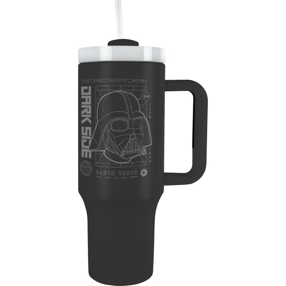 Pyramid Star Wars Darth Vader Grid Tumbler 40Oz