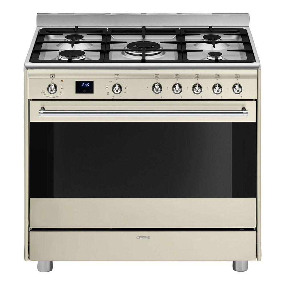 SMEG SSA91MAP2 Concert Cooker 90 cm - Cream