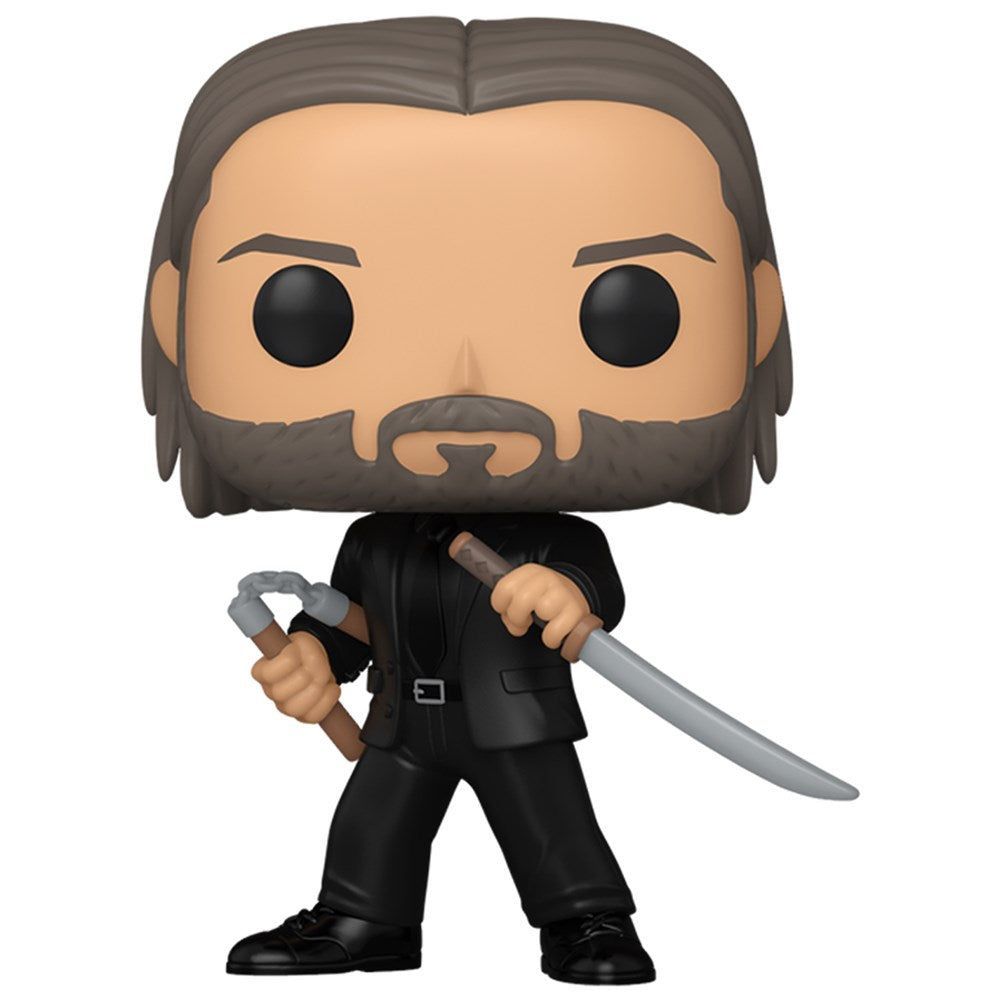 Funko Pop! Movies John Wick 4 John Wick with Sword & Nunchucks Vinyl Figure