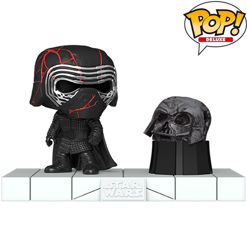 Funko Pop! Deluxe Star Wars Kylo Ren with Vader's Helmet Vinyl Figure