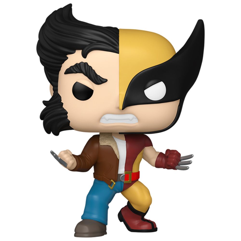 Funko Pop! Marvel Split Logan/Wolverine Vinyl Figure