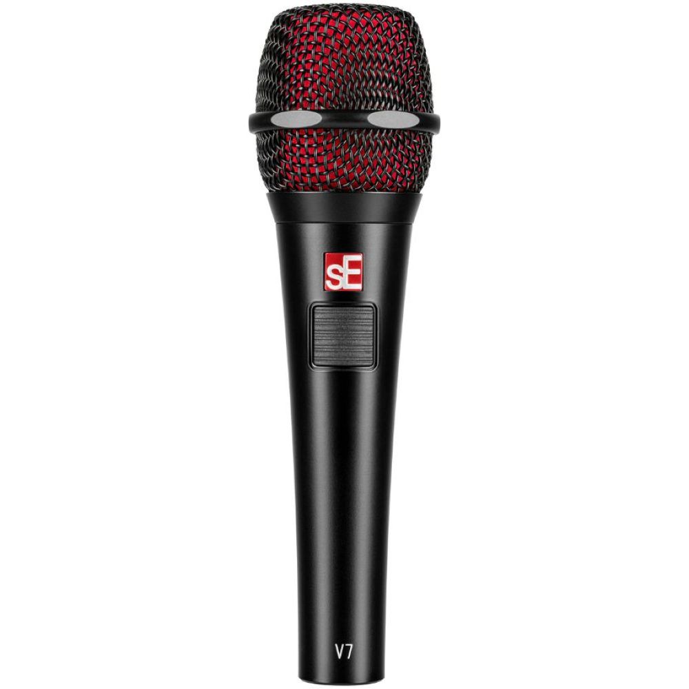 sE Electronics V7 Ptt Professional Talkback Dynamic Microphone - Black