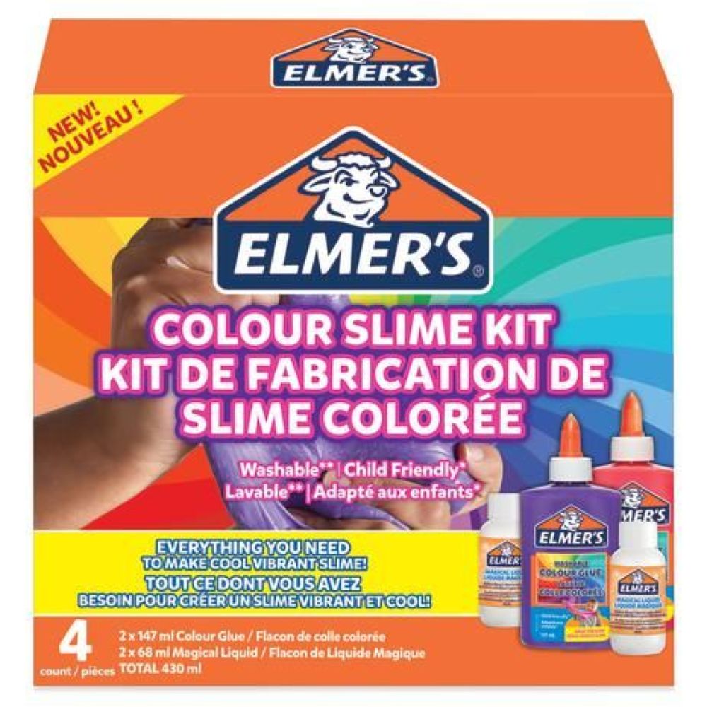 Elmer's Opaque Color Slime Kit (Pack of 4)