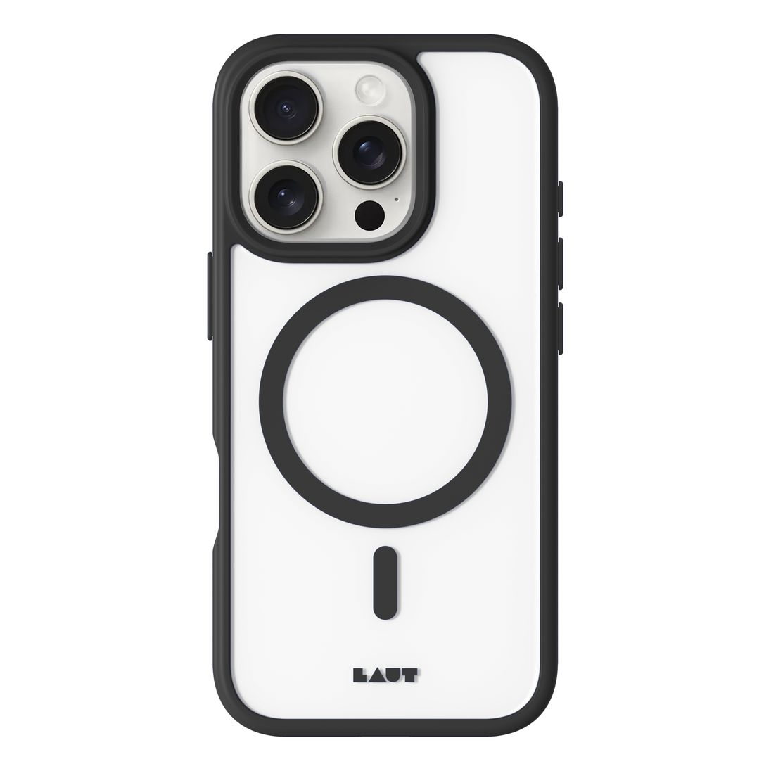 LAUT Huex Protect Case For iPhone 16 Pro - Black