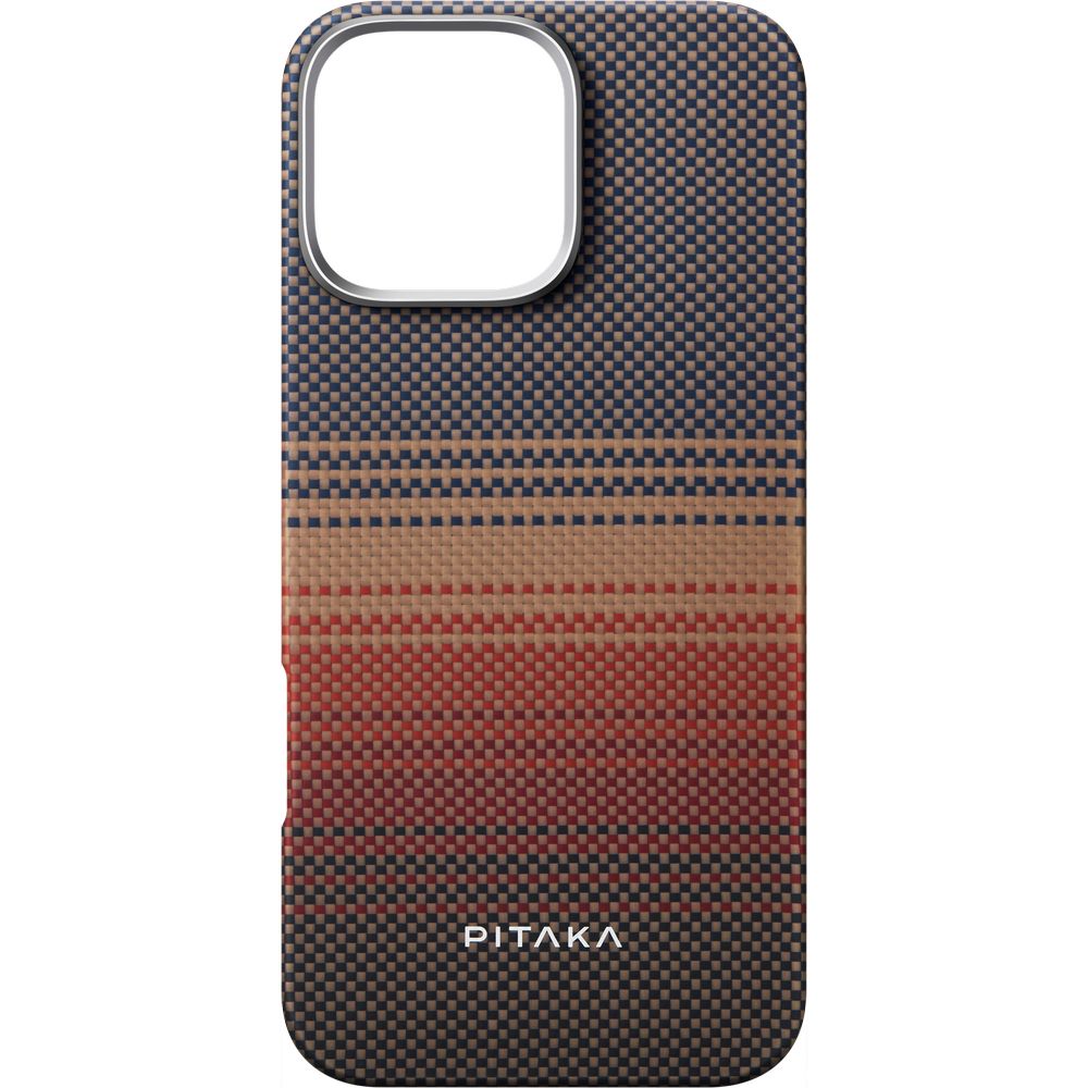 Pitaka Tactile Woven Case For iPhone 16 Pro - Sunset