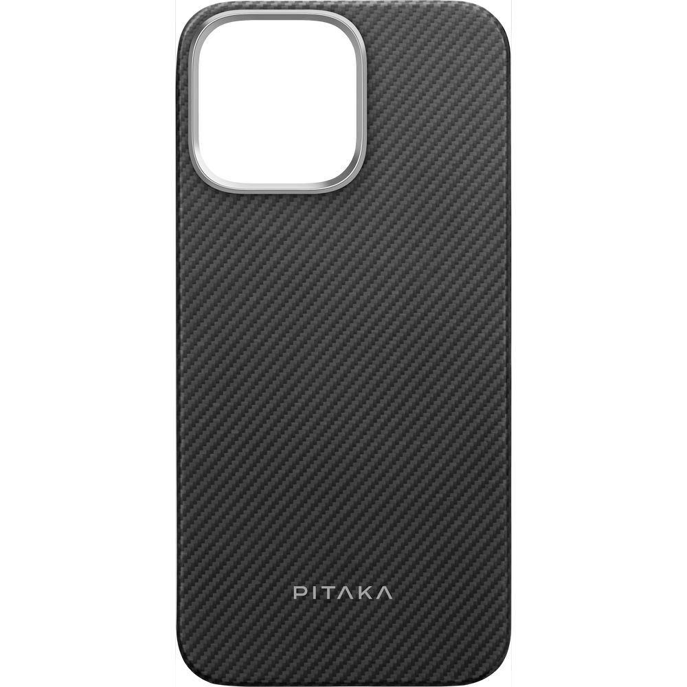 Pitaka Ultra Slim Case For iPhone 16 Pro Max - Black/Grey