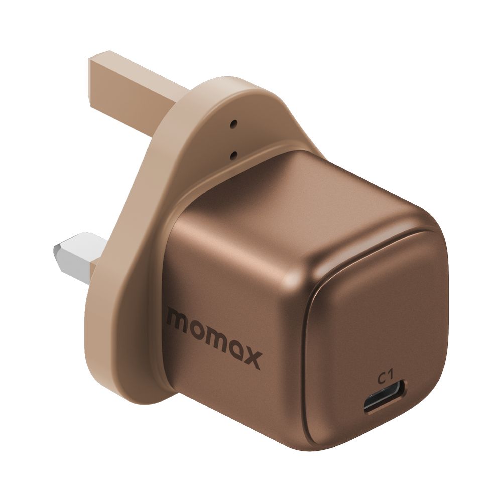 Momax 1-Charge Gan 30W 1 Port Charger - Rose Gold