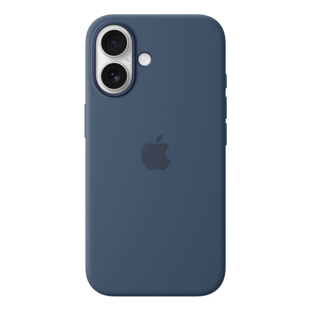 Apple iPhone 16 Silicone Case with MagSafe - Denim