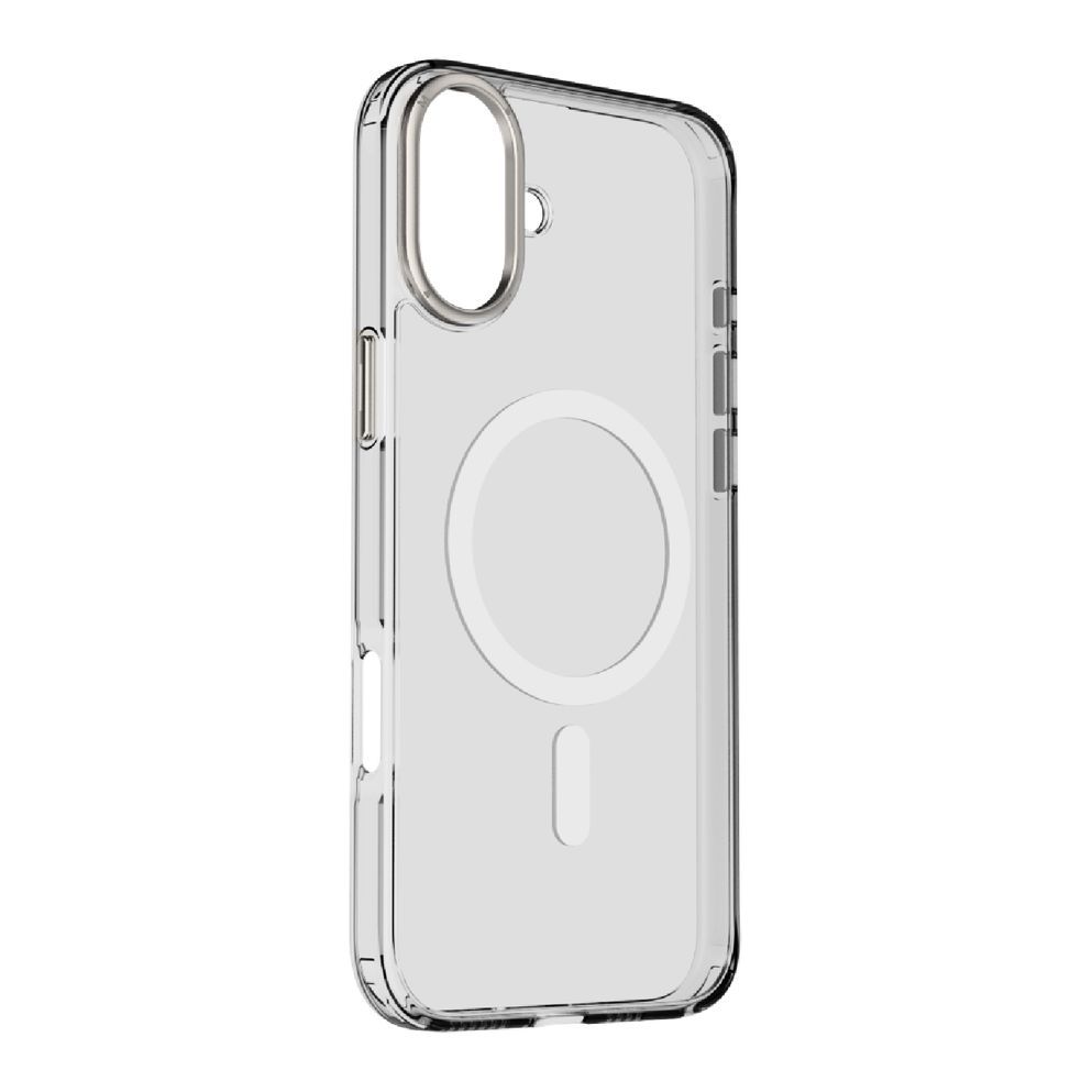 Momax Clear Magnetic Case For iPhone 16 Plus - Transparent