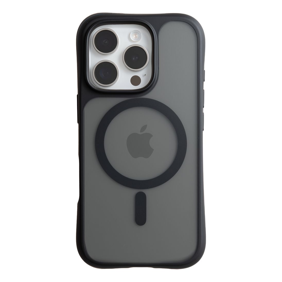 Power Support Air Jacket Hybrid Case with MagSafe for iPhone 16 Pro - Black