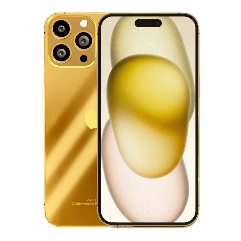 Aurora Concepts Custom iPhone 16 Pro 512GB - Full Gold