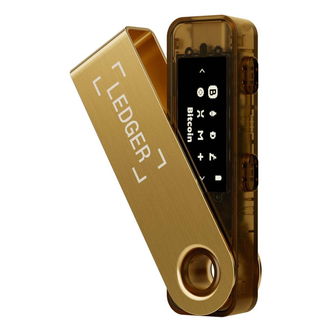 Ledger Nano S Plus Crypto Hardware Wallet - Gold