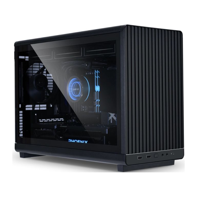 ANIGMA Pre-built Gaming Desktop Ryzen 7-7800X3D/B650M A WIFI Motherboard/32GB RAM/1TB SSD/RTX 4070 SUPER 12GB/A-RGB 360mm AIO Liquid Cooler/700W PSU/LIAN LI DAN A3 MATX Case/Windows 11 Pro