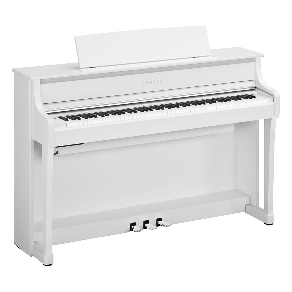 Yamaha CLP875 White - Clavinova Digital Piano