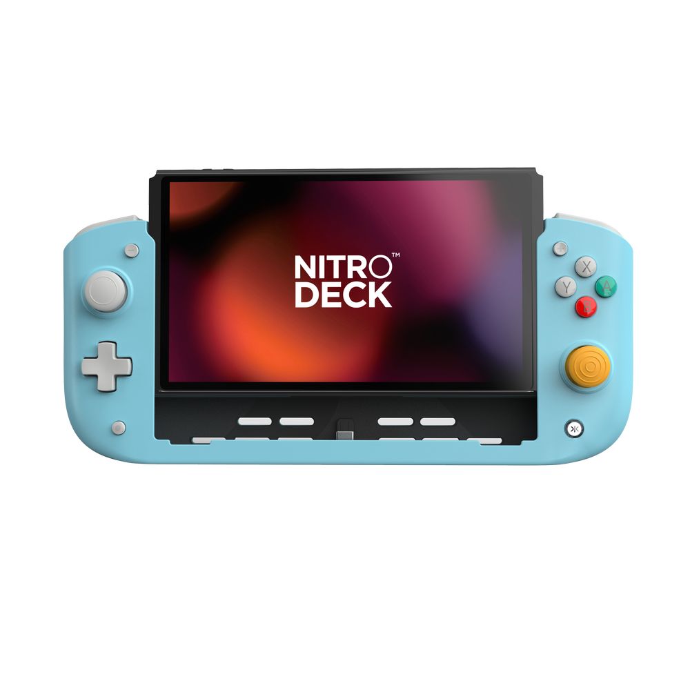 CRKD Nitro Handheld Deck For Nintendo Switch - Retro Blue