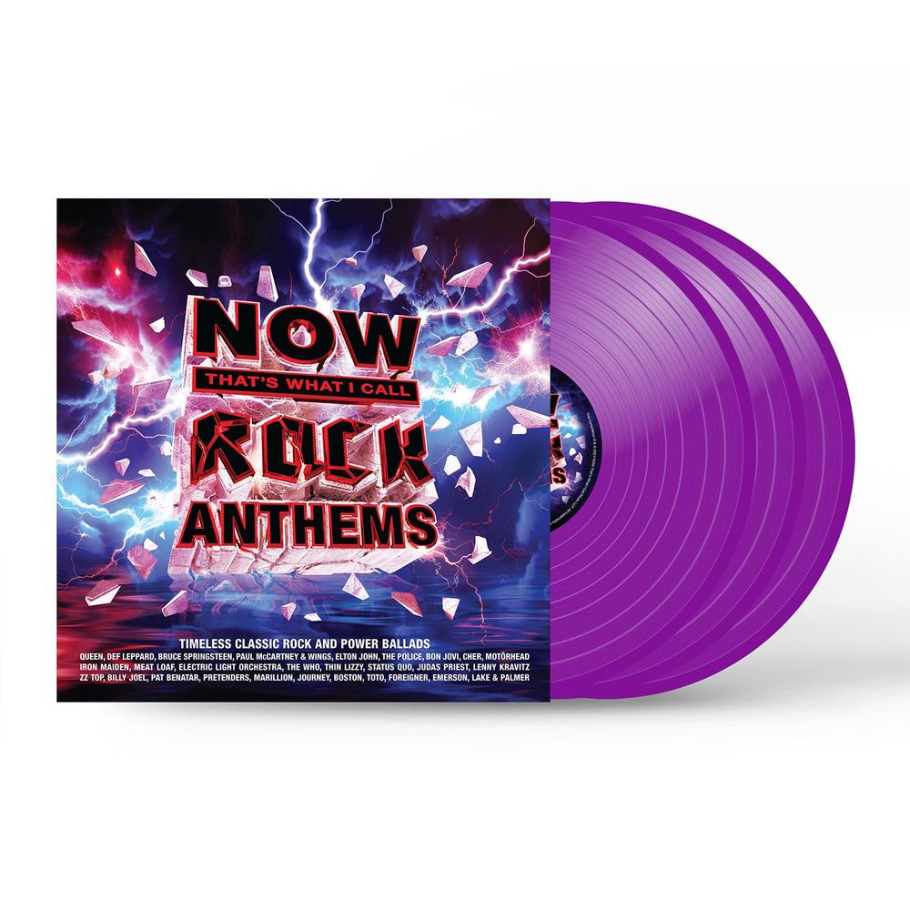 Now That's What I Call Rock Anthems (3 Discs) (Purple Colored Vinyl) | Various Artists