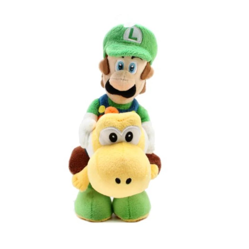 San-Ei Super Mario Luigi And Yoshi 9-Inch Plush Toy