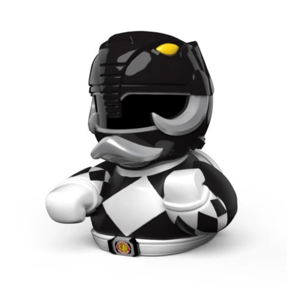 Tubbz Limited Edition Power Rangers Black Ranger 9cm Collectible Rubber Duck