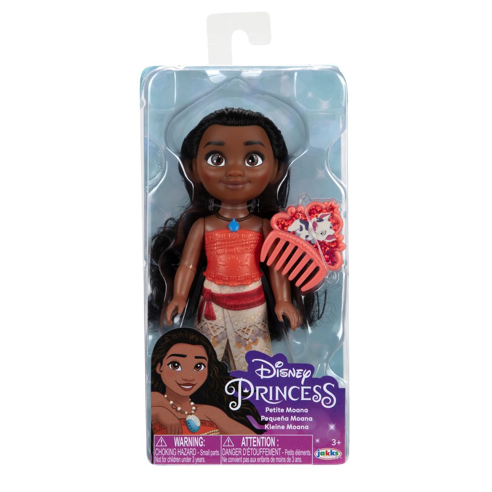 Jakks Pacific Disney Princess Petite Moana Doll With Comb 6-Inch Doll