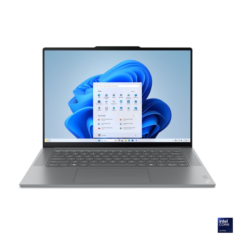 Lenovo Yoga Slim 7 Laptop Intel Core Ultra 7 258V/ 32 GB RAM/ 1TB SSD/ Integrated Intel Arc Graphics/ 15.3-Inch 2.8K WQXGA+ (2880 x 1800) IPS 120 Hz/ Windows 11 - Luna Grey