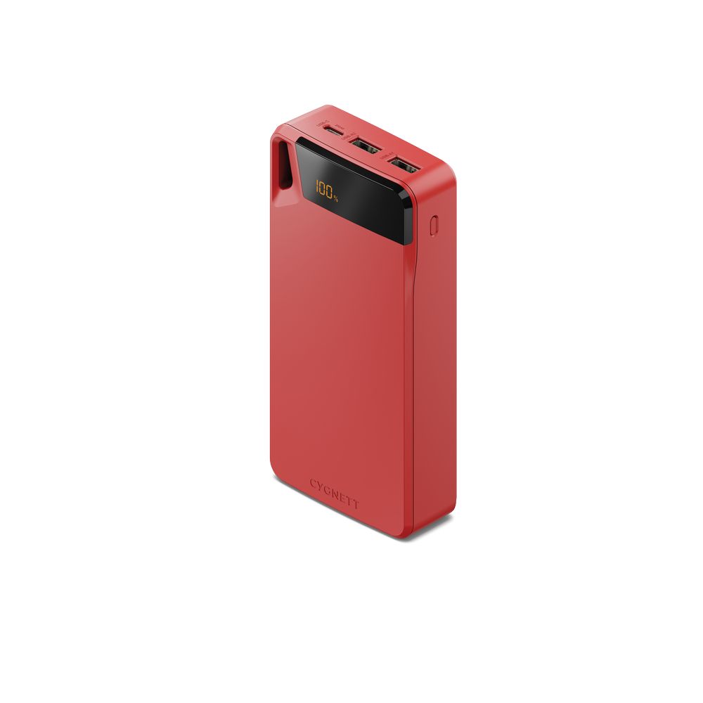 Cygnett Boost 4 20000mAh Power Bank - Red