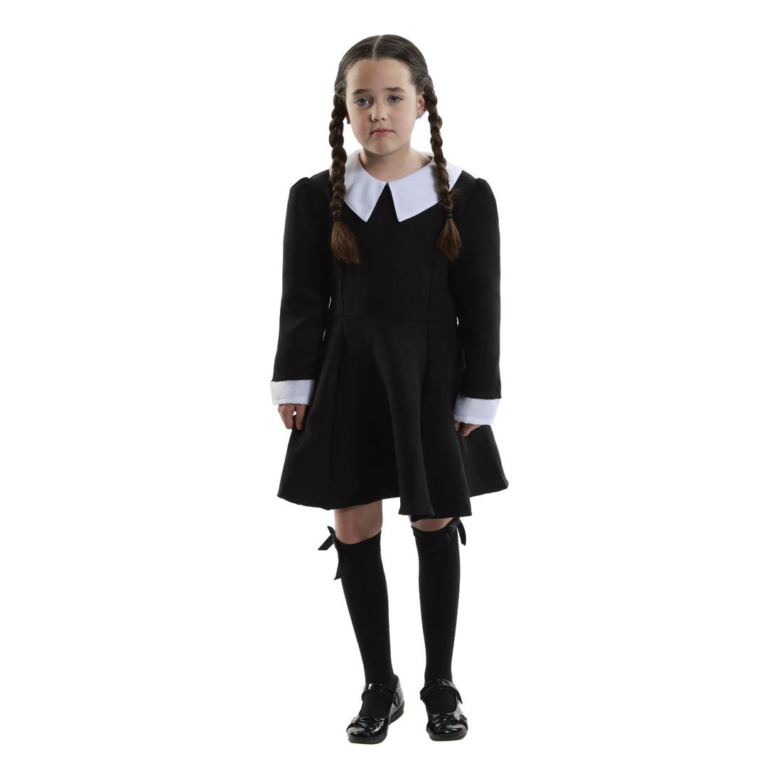 Mad Toys Haunted Child In Black Dress Costume (5-6 Years)