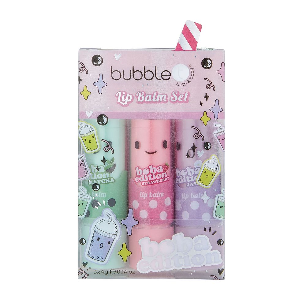 Bubble T Boba Lip Balm Set