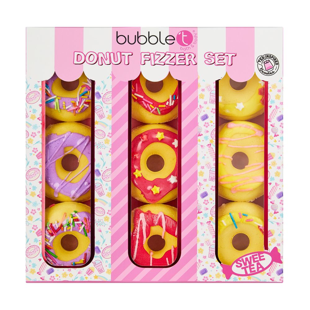 Bubble T Sweetea Donut Bath Fizzers