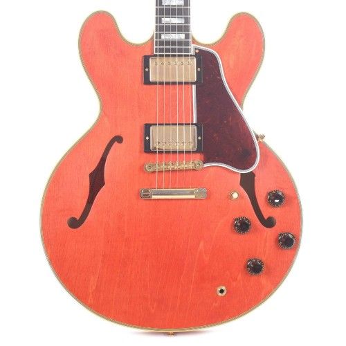 Gibson Custom Shop 59ES355LAWMGH1 Murphy Lab 1959 Es-355 Reissue Stop Bar Semi-Hollowbody Electric Guitar - Watermelon Red