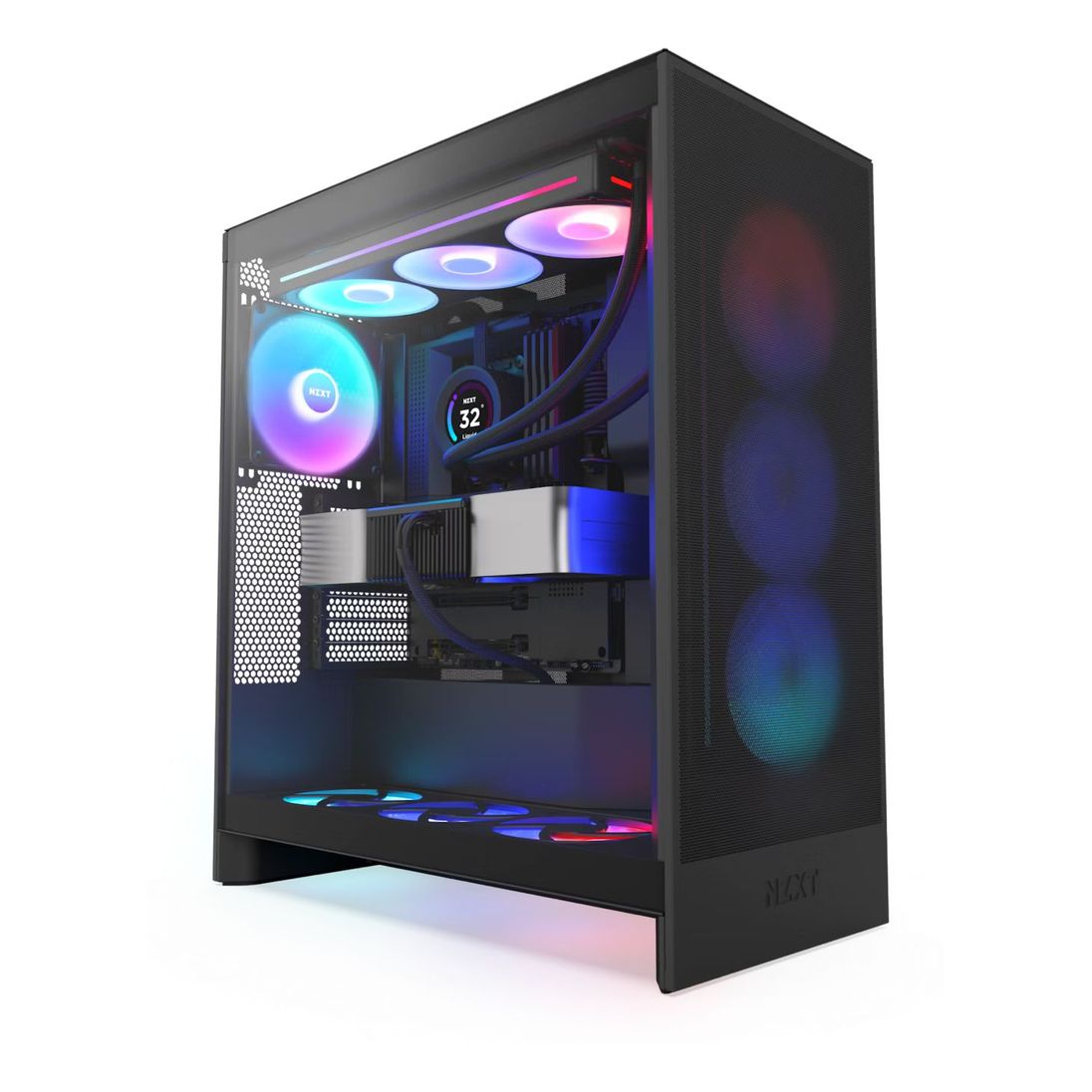 ANIGMA Pre-built Gaming Desktop Intel Core Ultra 9-285K/PRIME Z890-P WIFI Motherboard/32GB RAM/1TB SSD/RTX 4070Ti SUPER 16GB/A-RGB 360mm AIO Liquid Cooler Black/850W 80 Plus Gold PSU/NZXT H7 Flow RGB ATX Case/Windows 11 Pro